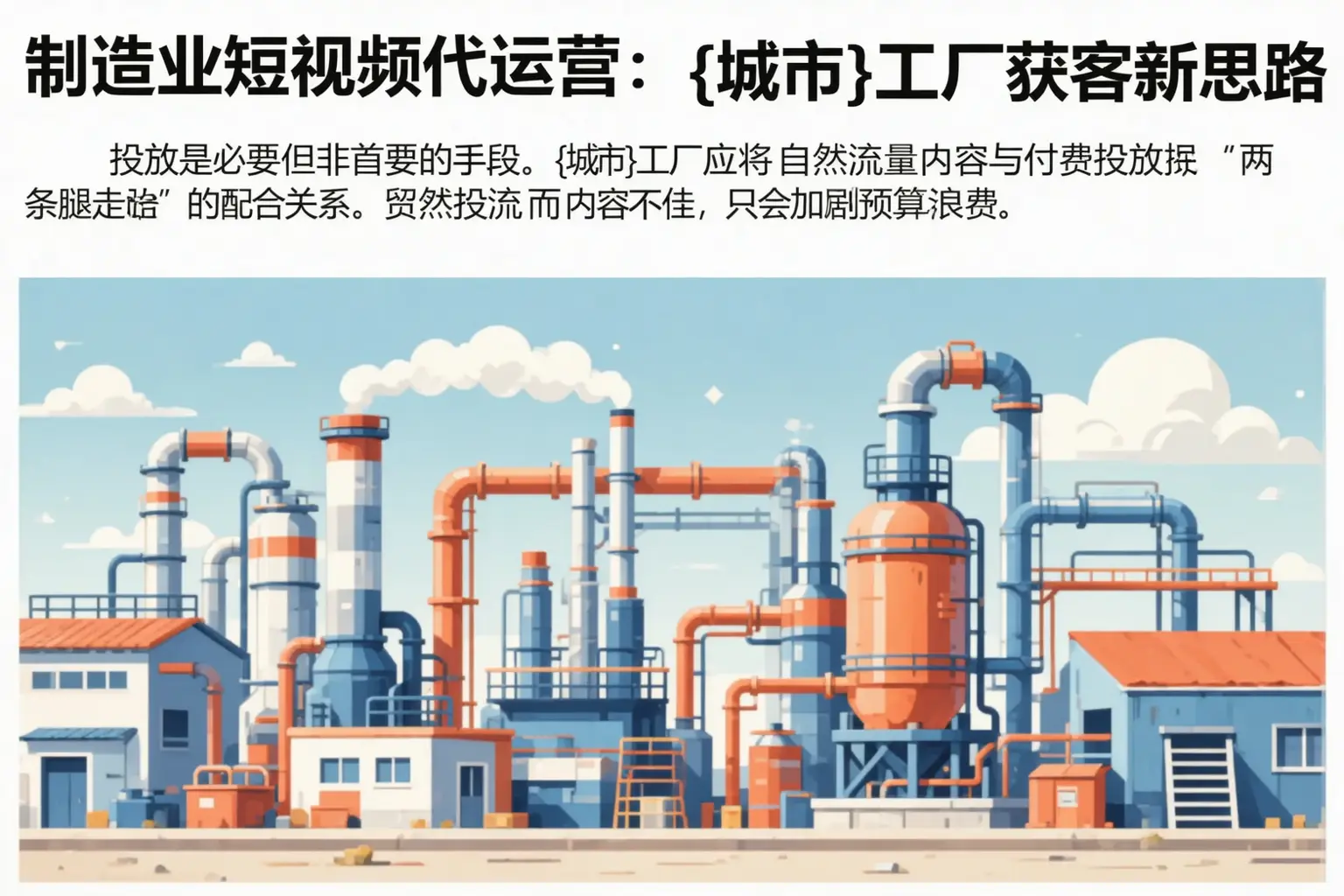 制造业短视频代运营：大姚工厂获客新思路